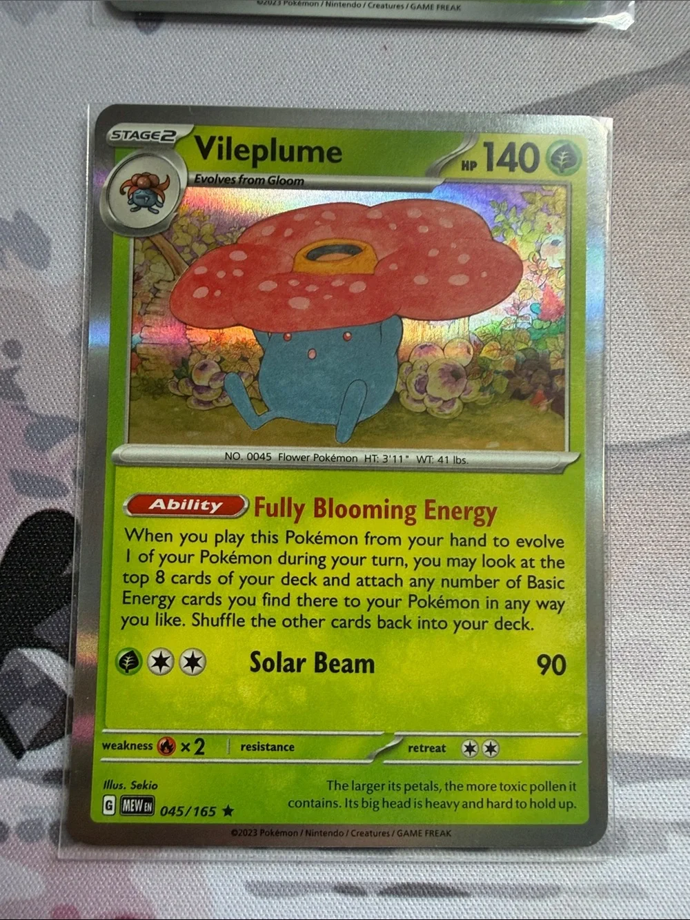 🌸 Oddish, Gloom & Vileplume Pokémon Evolution Reverse Holo Lot | 4 Cards ✨5/$25